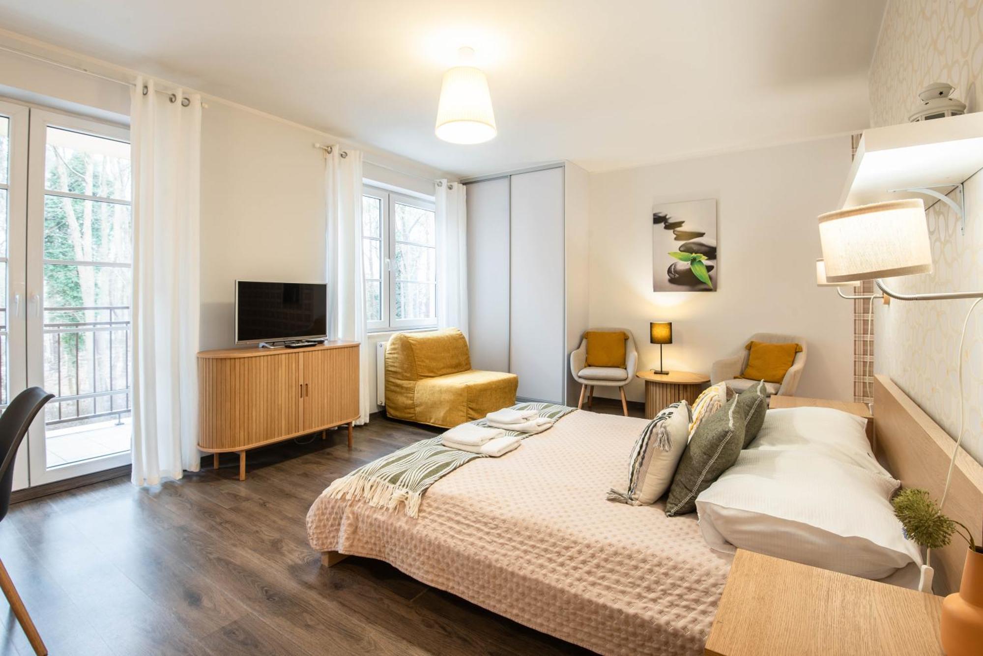 Apartamenty Na Wyspie - Villa Park - Parking Свиноуйсьце Экстерьер фото
