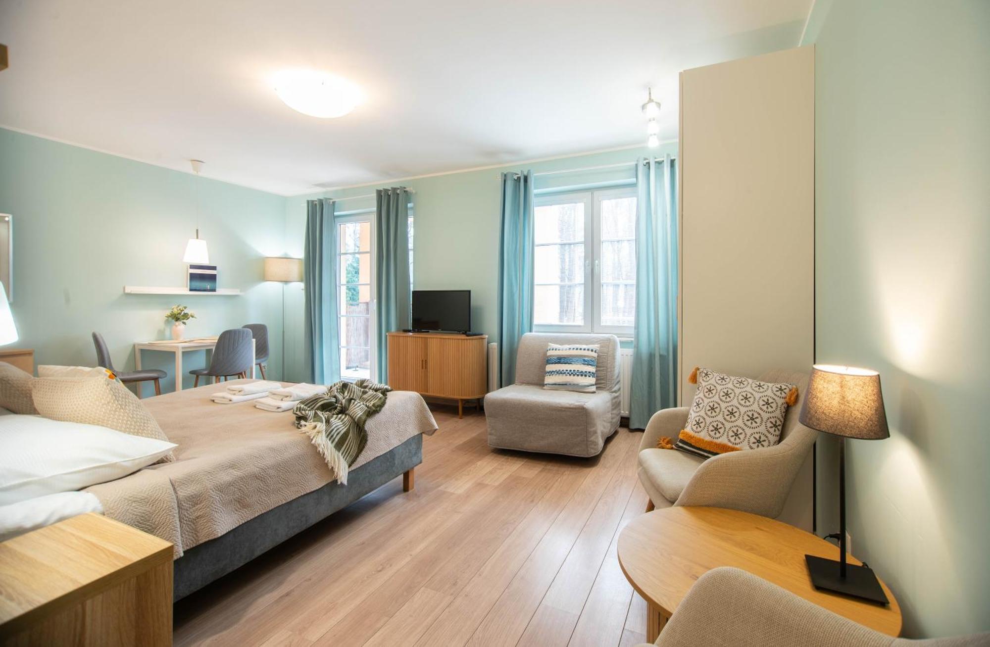 Apartamenty Na Wyspie - Villa Park - Parking Свиноуйсьце Экстерьер фото